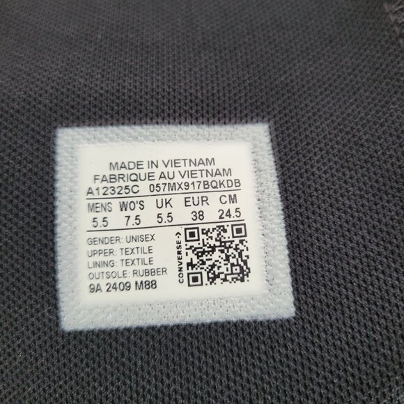 ❤️Converse Chuck Taylor XXHi Size 7.5 Women's Knee-high Boots Black A12325C ❤️ - Picture 6 of 7